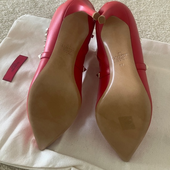 Valentino Short Boots (Bootie) - Red Size 38 New in Box - Picture 8 of 14